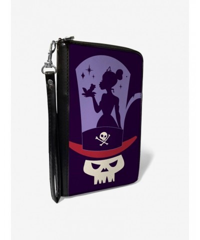 Disney The Princess And The Frog Dr Facilier Tiana Top Hat Zip Around Wallet $15.71 Wallets