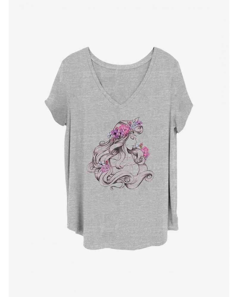 Disney Sleeping Beauty Aurora Blossom Girls T-Shirt Plus Size $10.40 T-Shirts