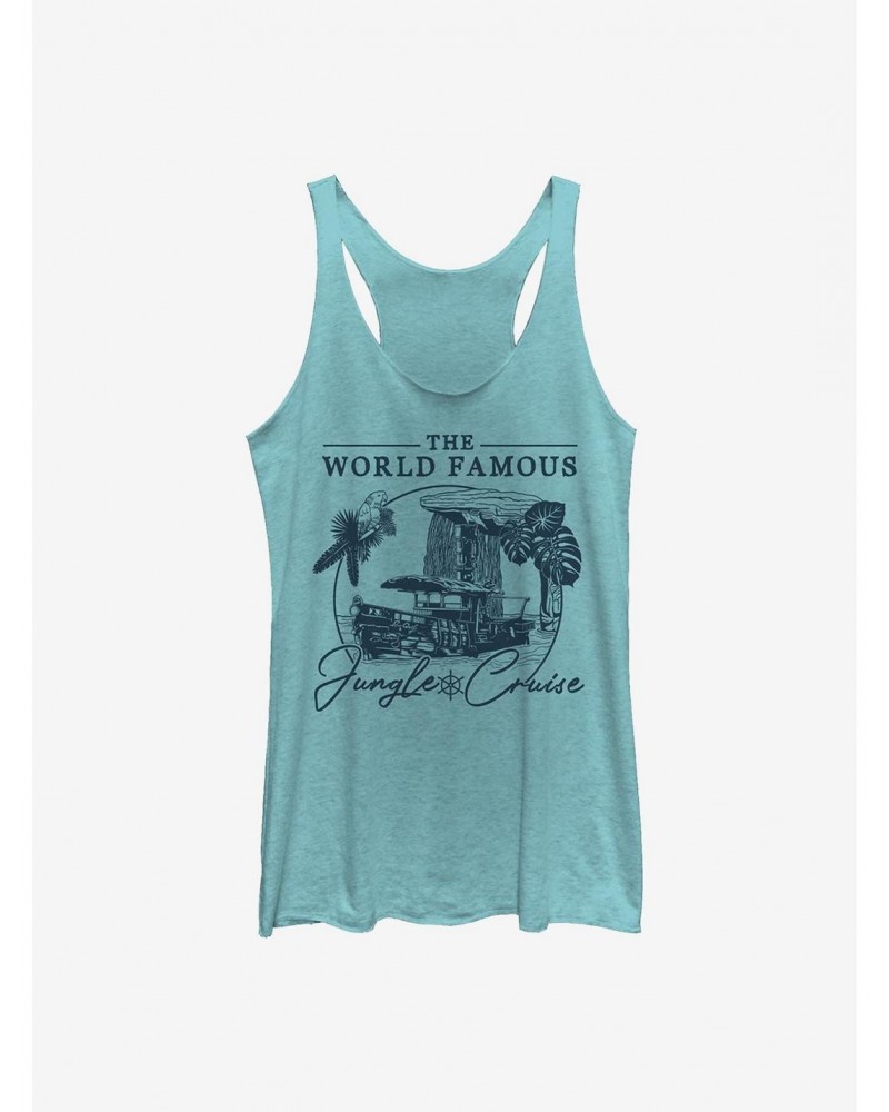 Disney Jungle Cruise Word Famous Girls Tank $12.95 Tanks