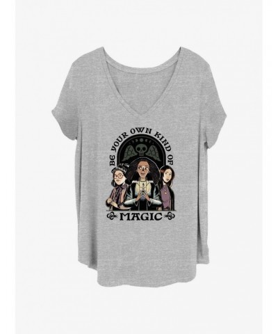 Disney Hocus Pocus 2 Your Own Kind of Magic Girls T-Shirt Plus Size $14.16 T-Shirts