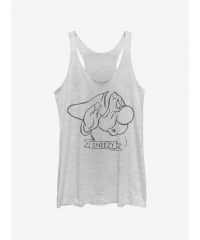 Disney Snow White And The Seven Dwarfs Sneezy Girls Tank $9.32 Tanks