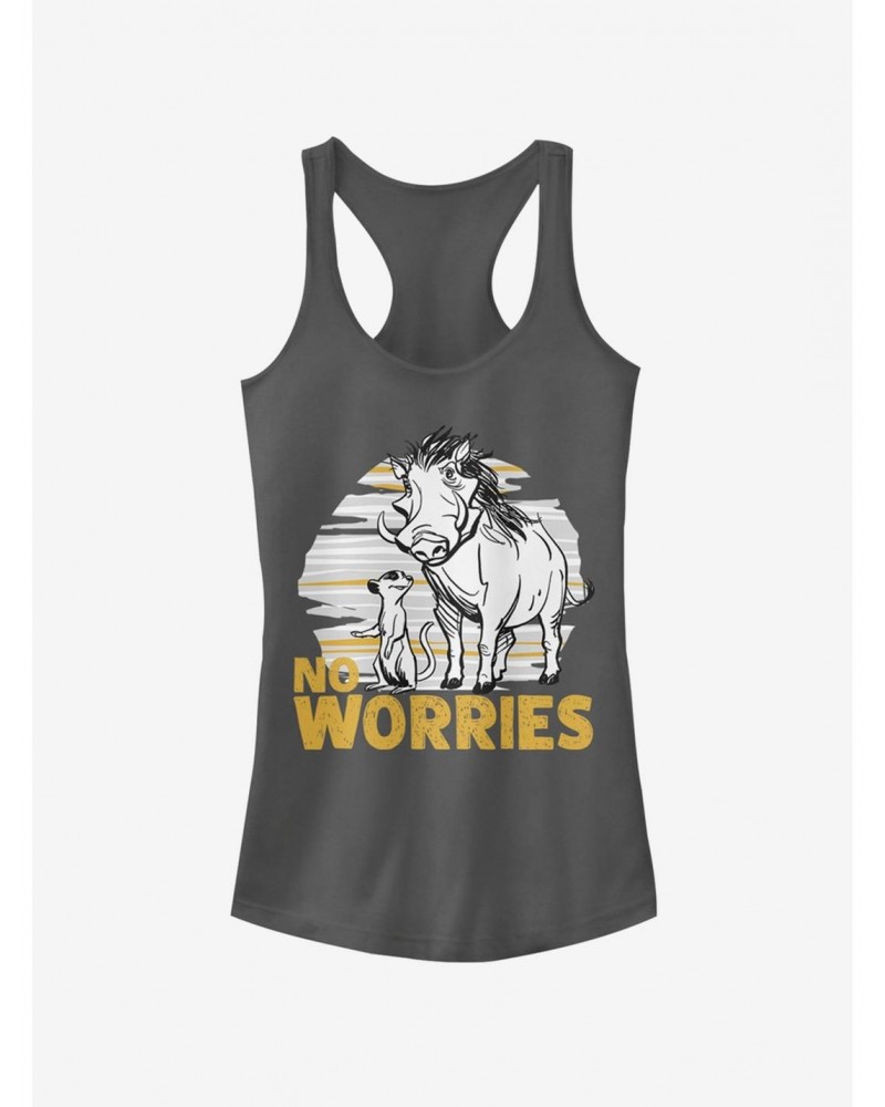 Disney The Lion King 2019 No Worries Club Girls Tank $10.96 Tanks