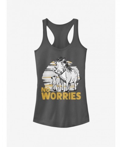 Disney The Lion King 2019 No Worries Club Girls Tank $10.96 Tanks