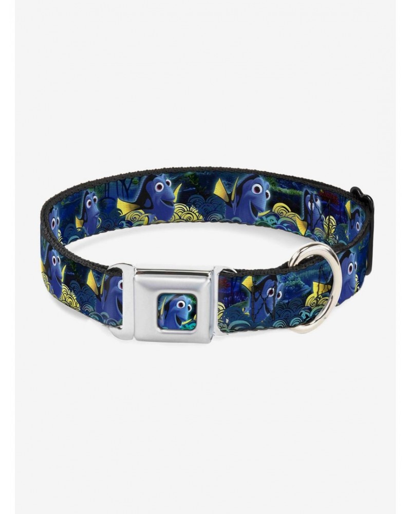 Disney Pixar Finding Nemo Dory Poses Seatbelt Buckle Dog Collar $10.21 Pet Collars