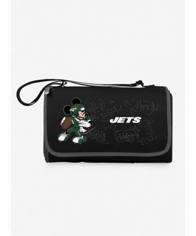 Disney Mickey Mouse NFL New York Jets Outdoor Picnic Blanket $20.63 Blankets