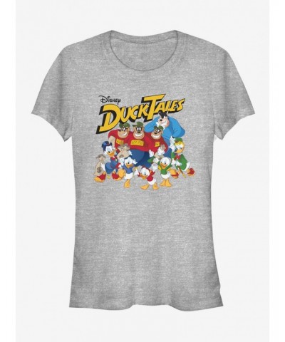 Disney DuckTales Group Shot Girls T-Shirt $10.21 T-Shirts