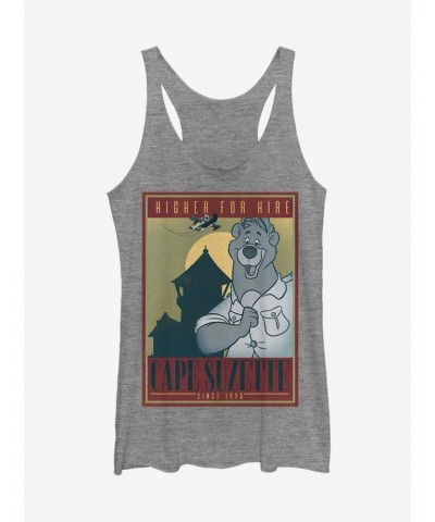 Disney TaleSpin Cape Suzette Poster Girls Tank $9.84 Tanks