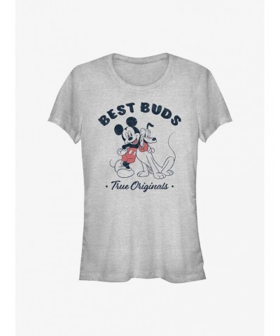 Disney Mickey Mouse Vintage Buds Girls T-Shirt $10.21 T-Shirts