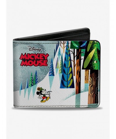 Disney Mickey Mouse Beware The Yeti Bifold Wallet $8.78 Wallets