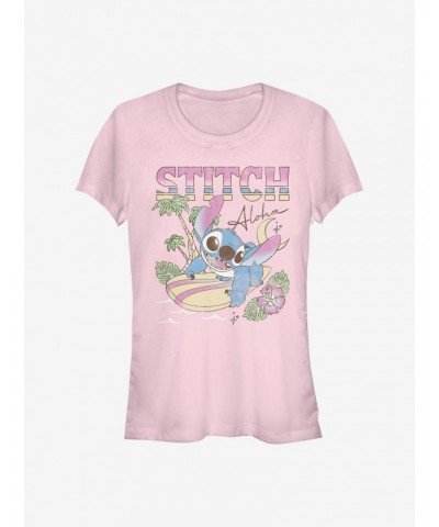 Disney Lilo & Stitch Aloha Stitch Girls T-Shirt $8.47 T-Shirts