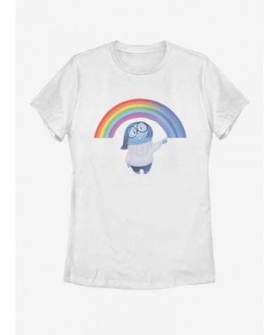 Disney Pixar Inside Out Sadness Rainbow Girls T-Shirt $10.21 T-Shirts