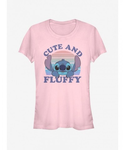 Disney Lilo & Stitch Cute And Fluffy Girls T-Shirt $10.21 T-Shirts