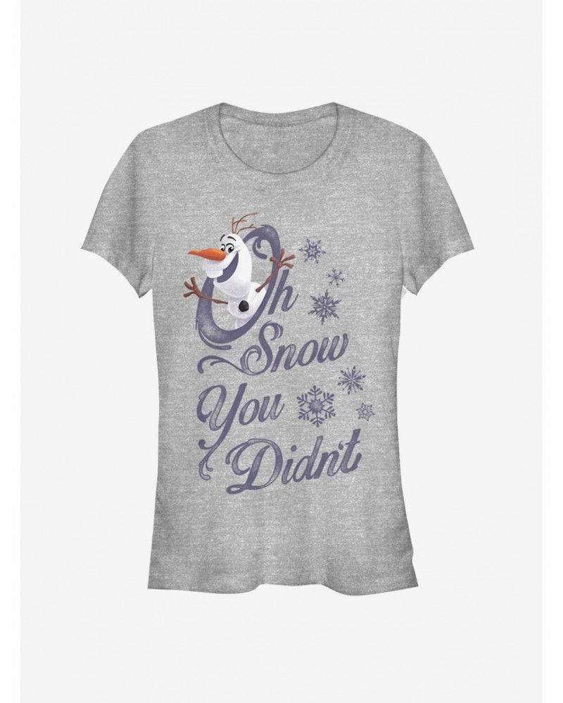 Disney Frozen Oh Snow Girls T-Shirt $10.46 T-Shirts