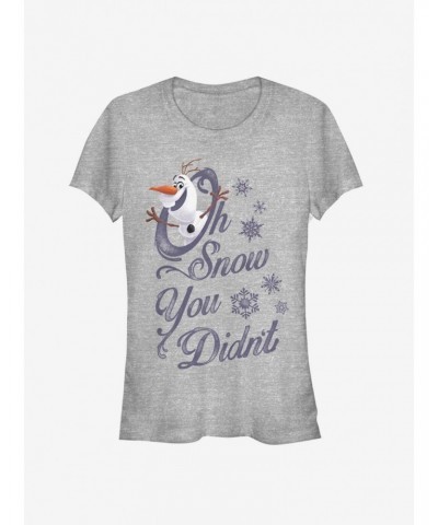 Disney Frozen Oh Snow Girls T-Shirt $10.46 T-Shirts