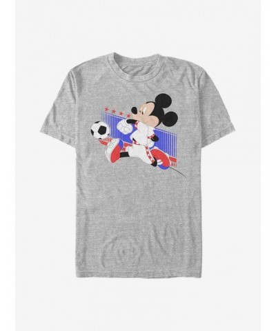 Disney Mickey Mouse Croatia Kick T-Shirt $8.60 T-Shirts