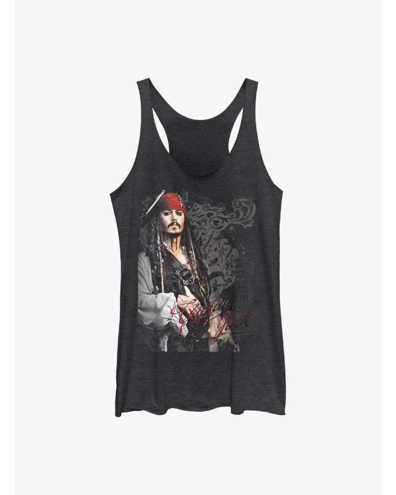 Disney Pirates of the Caribbean Captain Jack Girls Tank $11.40 Tanks