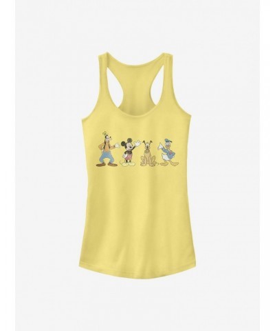 Disney Mickey Mouse Disney Mickey Mouse Group Girls Tank $7.47 Tanks