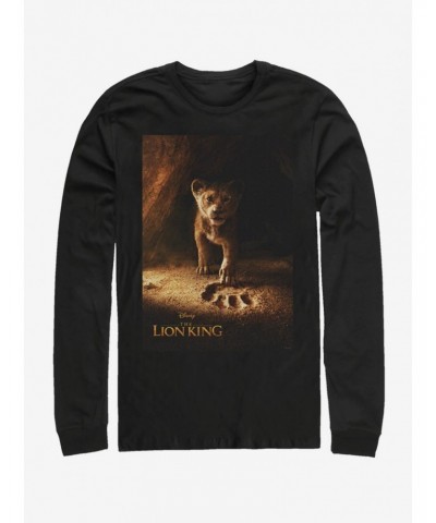 Disney The Lion King 2019 Simba Poster Long-Sleeve T-Shirt $13.49 T-Shirts