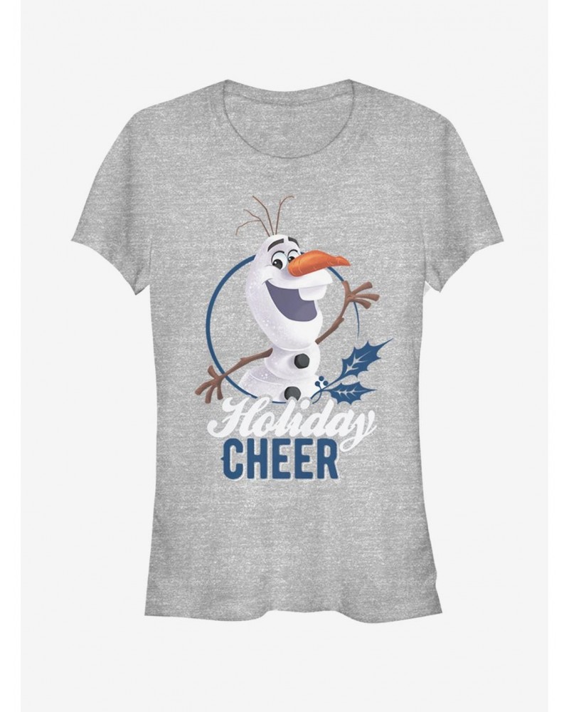 Disney Frozen Holiday Cheer Girls T-Shirt $8.96 T-Shirts