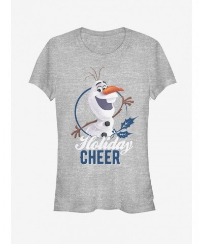 Disney Frozen Holiday Cheer Girls T-Shirt $8.96 T-Shirts