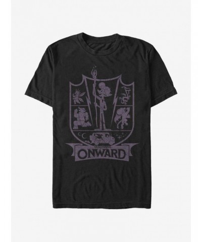 Disney Pixar Onward Char Badge T-Shirt $7.17 T-Shirts