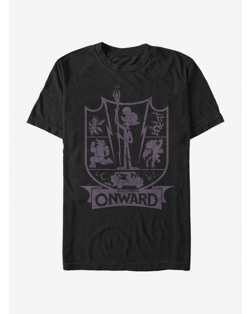 Disney Pixar Onward Char Badge T-Shirt $7.17 T-Shirts