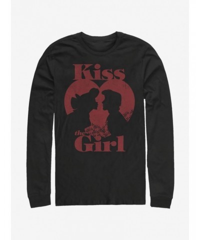 Disney The Little Mermaid Kiss The Girl Long-Sleeve T-Shirt $14.15 T-Shirts