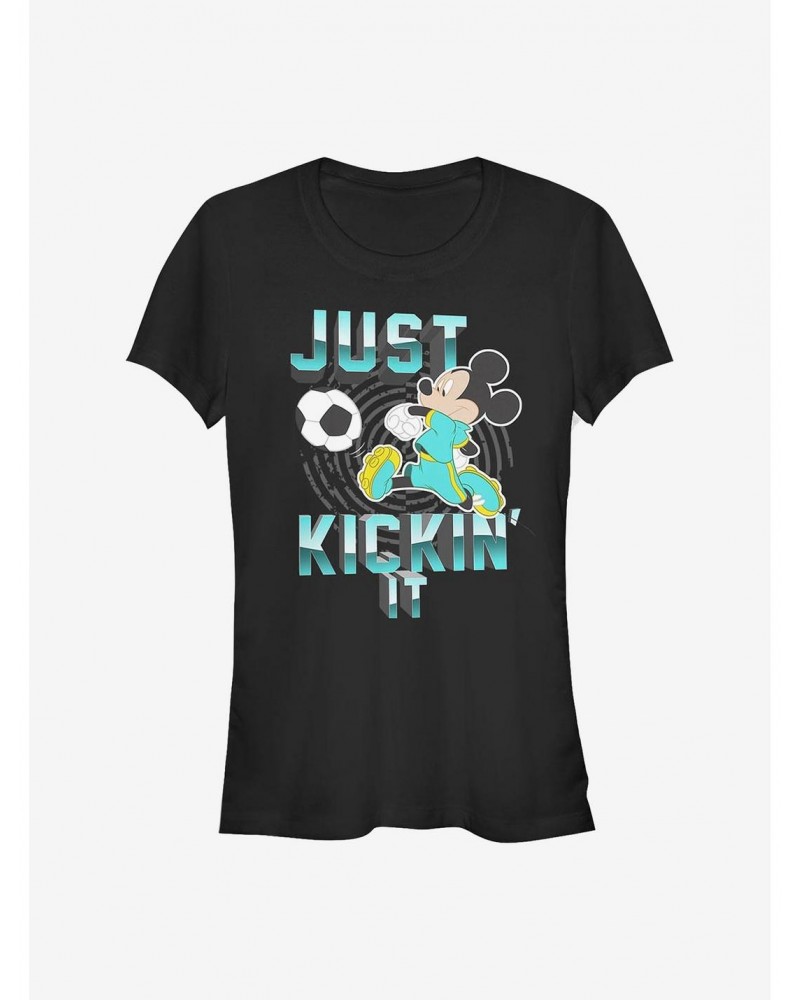 Disney Mickey Mouse Kickin' It Girls T-Shirt $8.96 T-Shirts