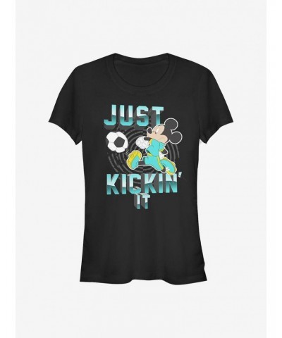 Disney Mickey Mouse Kickin' It Girls T-Shirt $8.96 T-Shirts