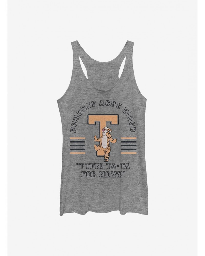 Disney Winnie The Pooh Tigger Collegiate Girls Tank $11.40 Tanks