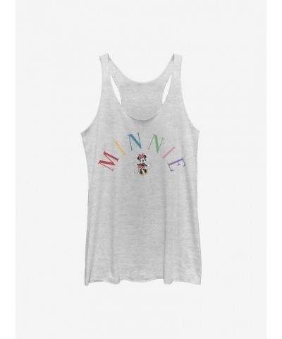 Disney Minnie Mouse Minnie Embroidery Girls Tank $9.07 Tanks