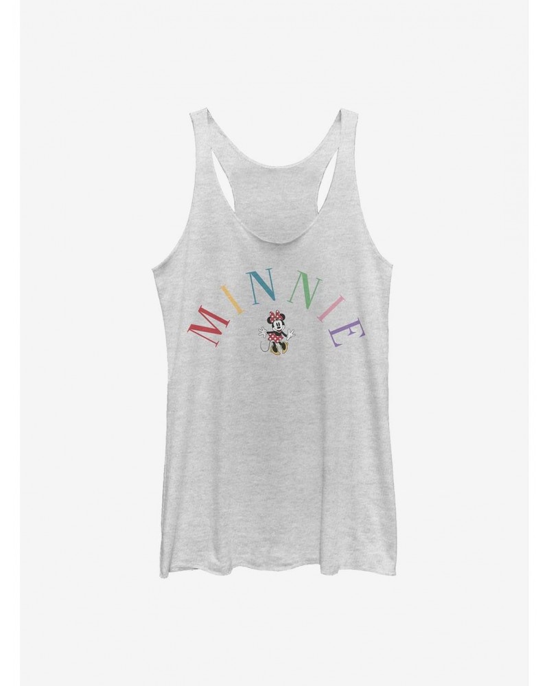 Disney Minnie Mouse Minnie Embroidery Girls Tank $9.07 Tanks