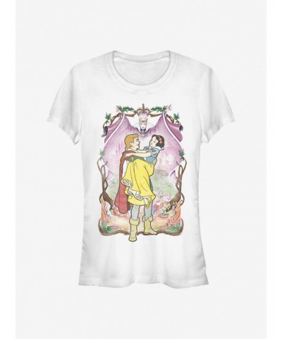 Disney Snow White And The Seven Dwarfs Snow White Love Girls T-Shirt $10.21 T-Shirts