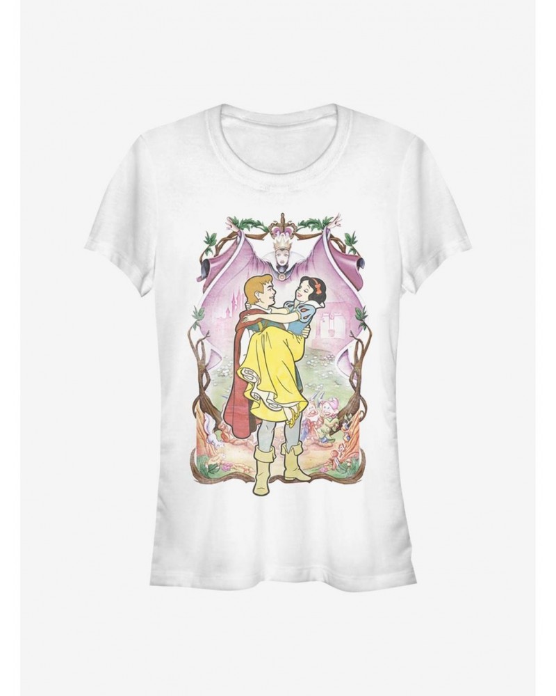 Disney Snow White And The Seven Dwarfs Snow White Love Girls T-Shirt $10.21 T-Shirts