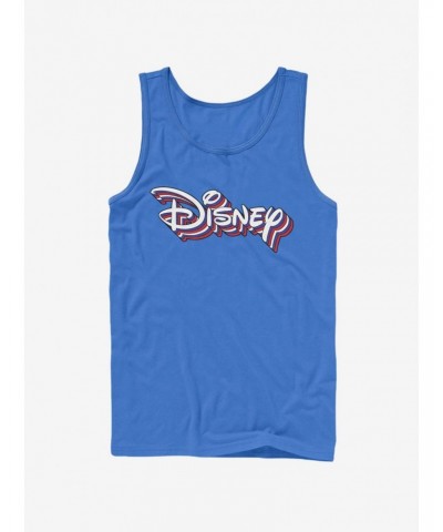 Disney Classic Disney Retro Rainbow Logo Tank $8.47 Tanks