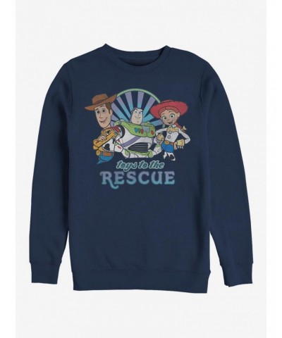 Disney Pixar Toy Story 4 Rescue Crew Sweatshirt $13.28 Sweatshirts