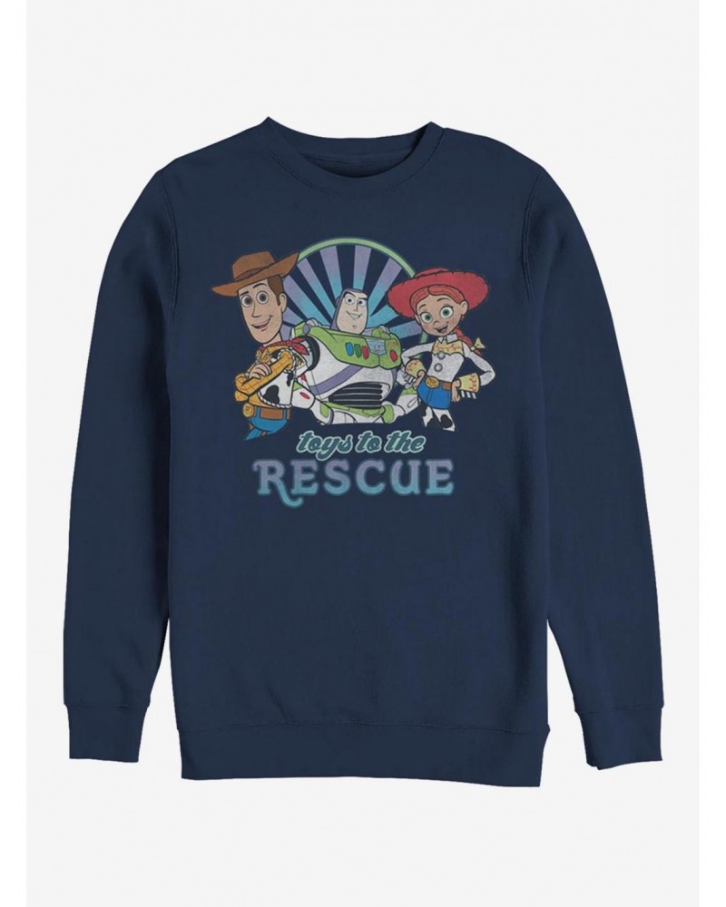 Disney Pixar Toy Story 4 Rescue Crew Sweatshirt $13.28 Sweatshirts