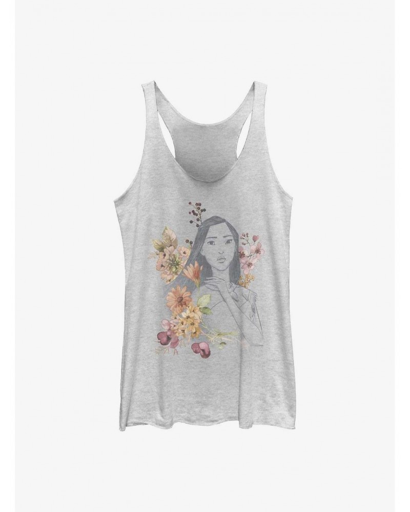 Disney Pocahontas Earth Day Pocahontas Sketch Girls Tank $7.77 Tanks