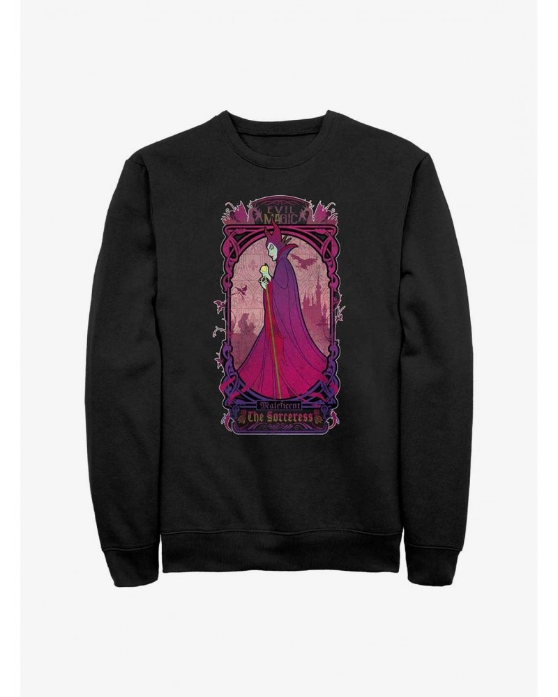 Disney Sleeping Beauty The Sorceress Maleficent Sweatshirt $12.55 Sweatshirts