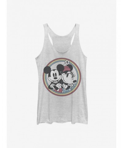 Disney Mickey Mouse Retro Mickey Minnie Girls Tank $8.03 Tanks