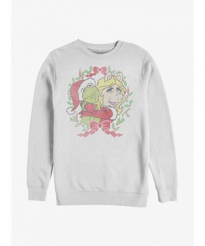 Disney The Muppets Kermy And Piggy Christmas Sweatshirt $15.13 Sweatshirts