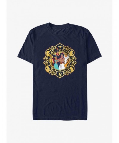 Disney Aladdin Group Together Frame T-Shirt $11.95 T-Shirts