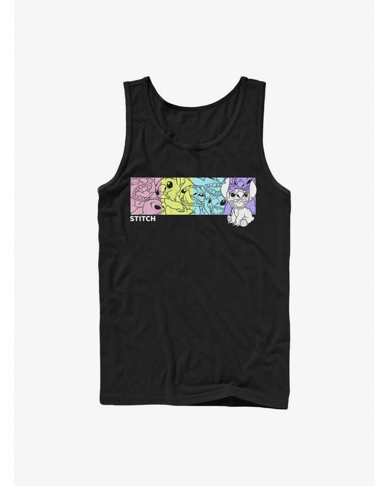 Disney Lilo & Stitch Colorful Stitches Tank $11.21 Tanks