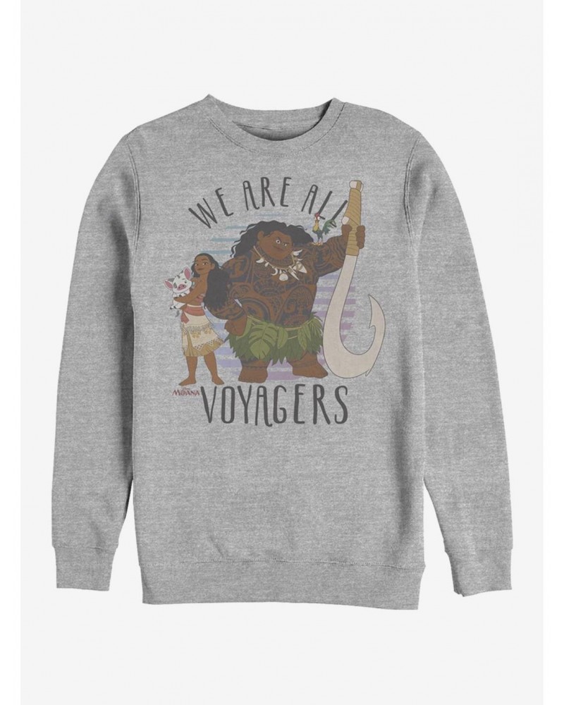 Disney Moana We Are All Voyagers Sweatshirt $17.34 Sweatshirts