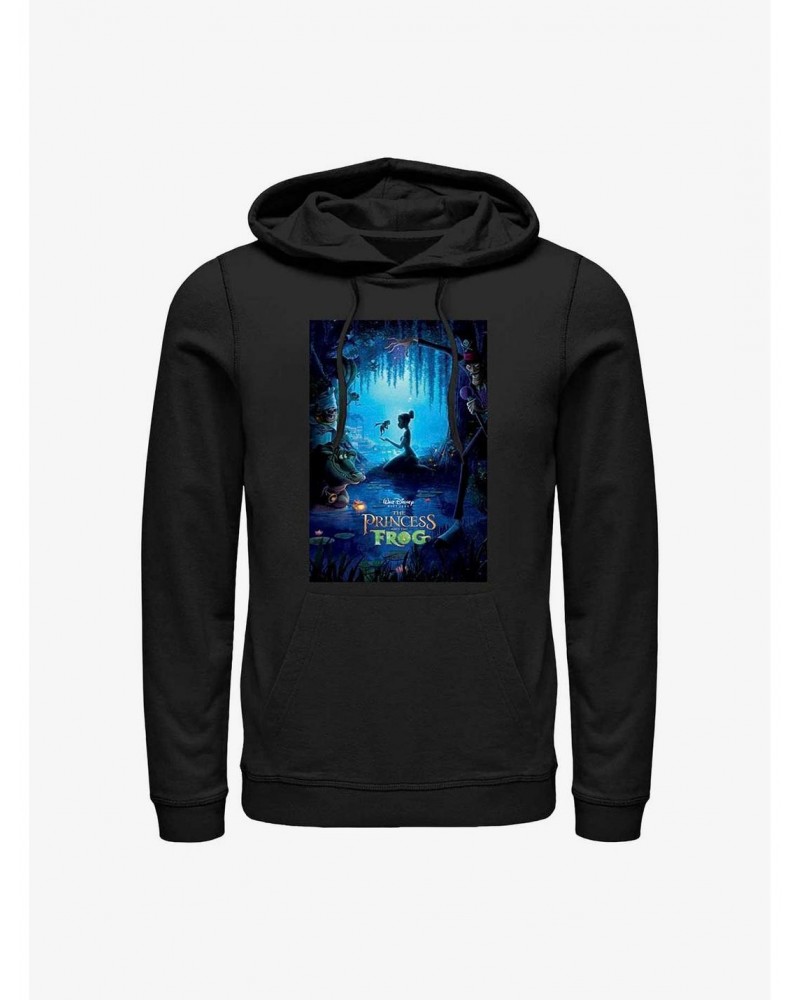 Disney The Princess and the Frog Classic Frog Poster Hoodie $15.72 Hoodies