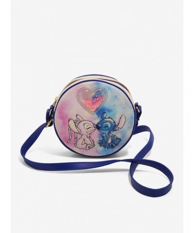 Her Universe Disney Lilo & Stitch Confetti Heart Crossbody Bag $10.76 Bags