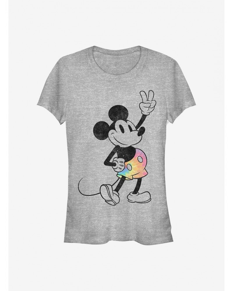 Disney Mickey Mouse Tie Dye Mickey Girls T-Shirt $9.21 T-Shirts