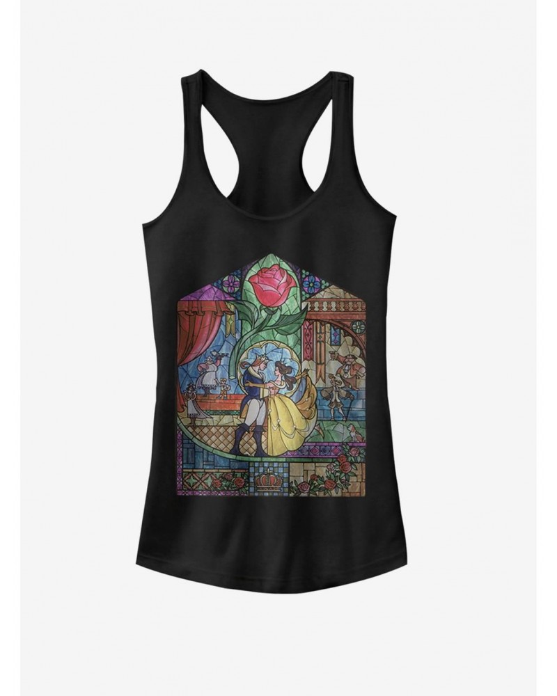 Disney Beauty and the Beast Glass Beauty Girls Tank $9.71 Tanks