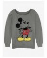 Disney Mickey Mouse Classic Vintage Mickey Girls Slouchy Sweatshirt $14.39 Sweatshirts