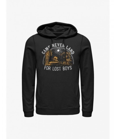 Disney Peter Pan Camp Never Land For Lost Boys Hoodie $19.76 Hoodies